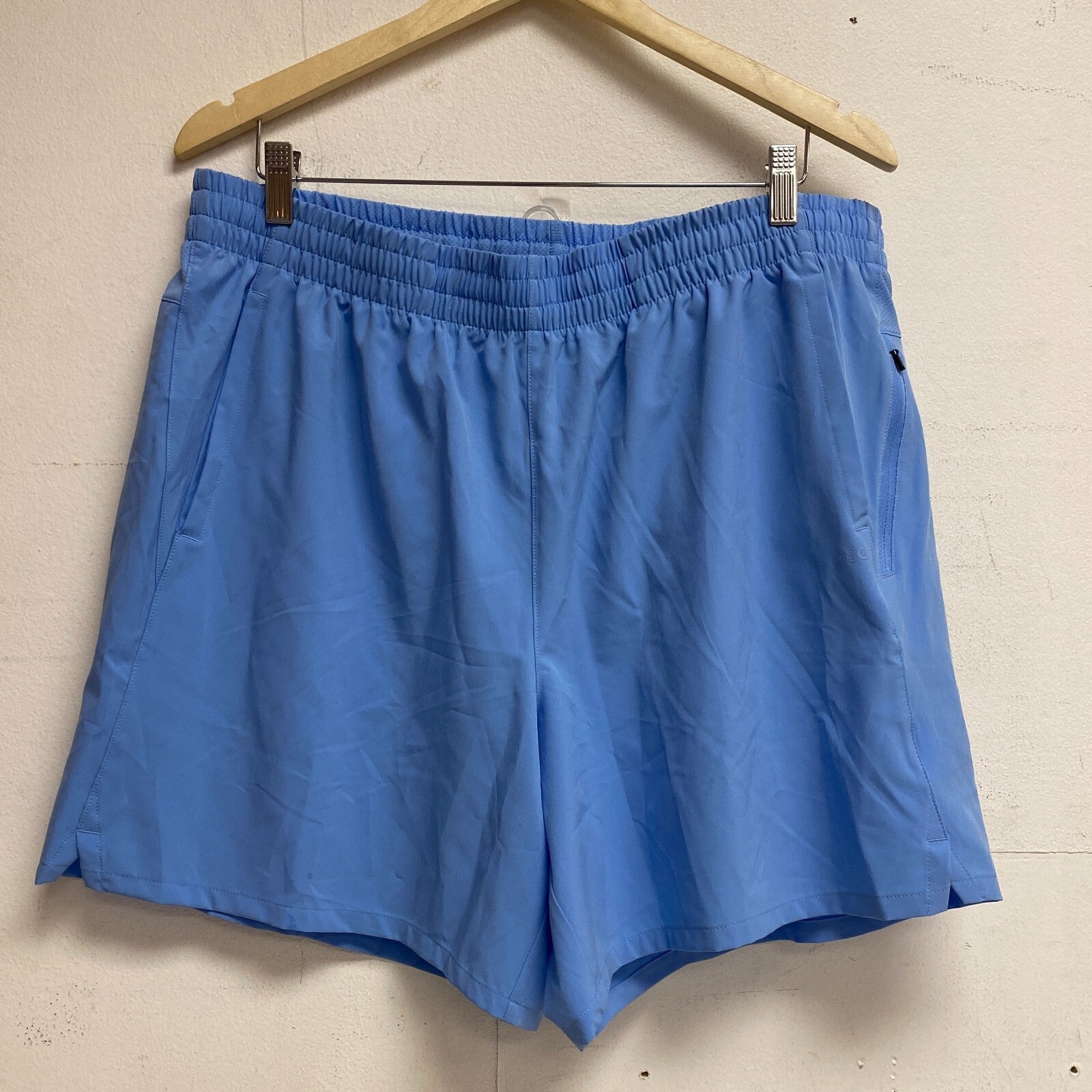 DSG Men's 6â Training Agility Shorts Athletic Fit Misty Cerulean DAM13102