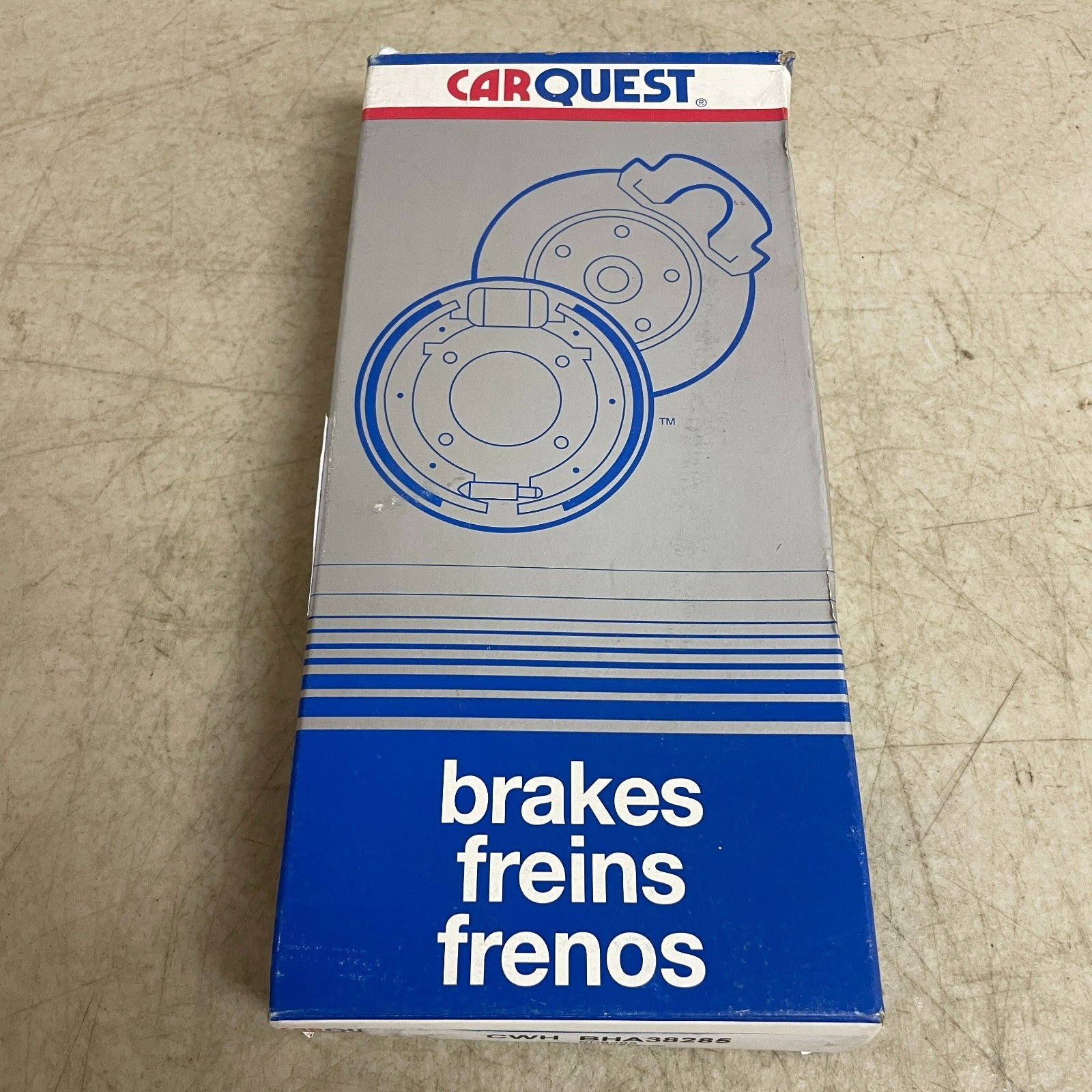 Carquest Wearever Brake Hose Banjo-Female Ends 24" EPDM BHA38285