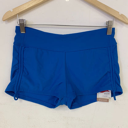 CALIA Women's Swim Collection Royal Blue Mid Rise Swim Shorts WSA23501 NWT
