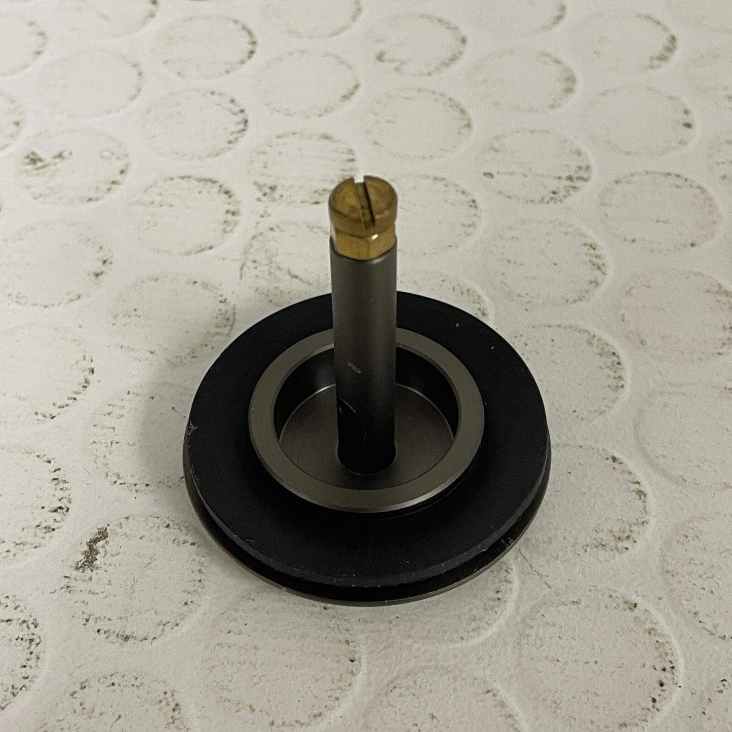 Signature Hardware ABS Cable Drain & Overflow Aged Brass Deep Alcove Tub