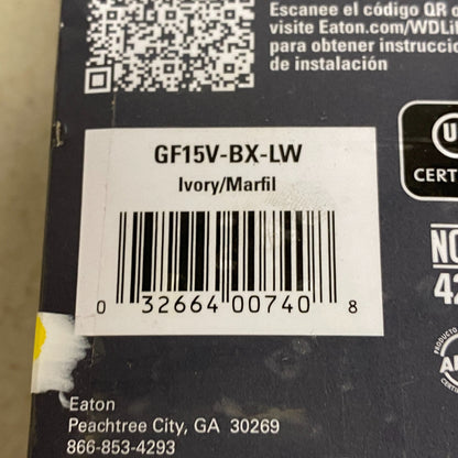 EATON GF15V RECEPTABLE 15A 125V OUTLET 2 PORT