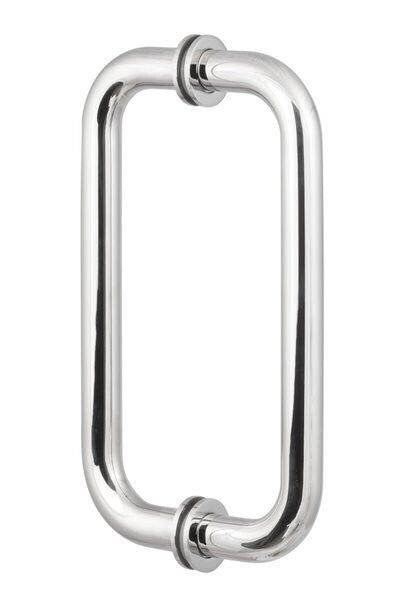 Sure‑Loc C‑Shape Shower Door Handle Polished Chrome SHR‑1 26
