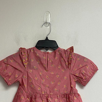 Okie Dokie Toddler Girls Short Balloon Sleeve A-line Dress Sz 4T Color: Bohemian