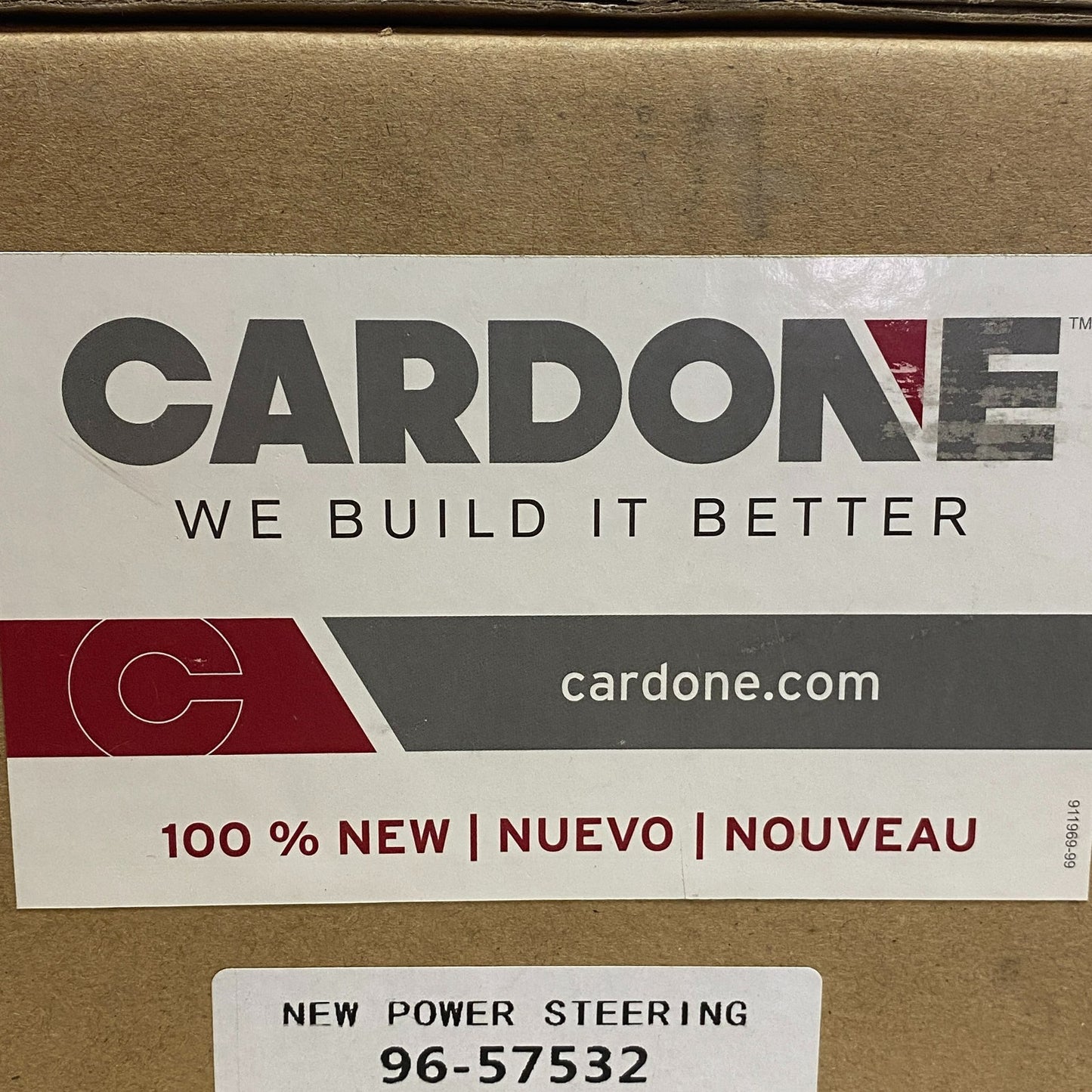 Cardone New Power Steering Pump Black Reservoir O Ring 96‑57532