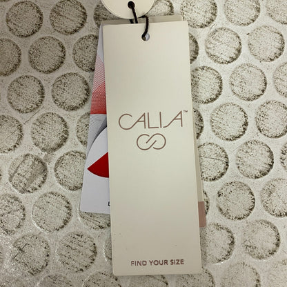 CALIA Womenâs Seamed Power Sculpt One Piece Swimsuit Pure Black Size WSA22102