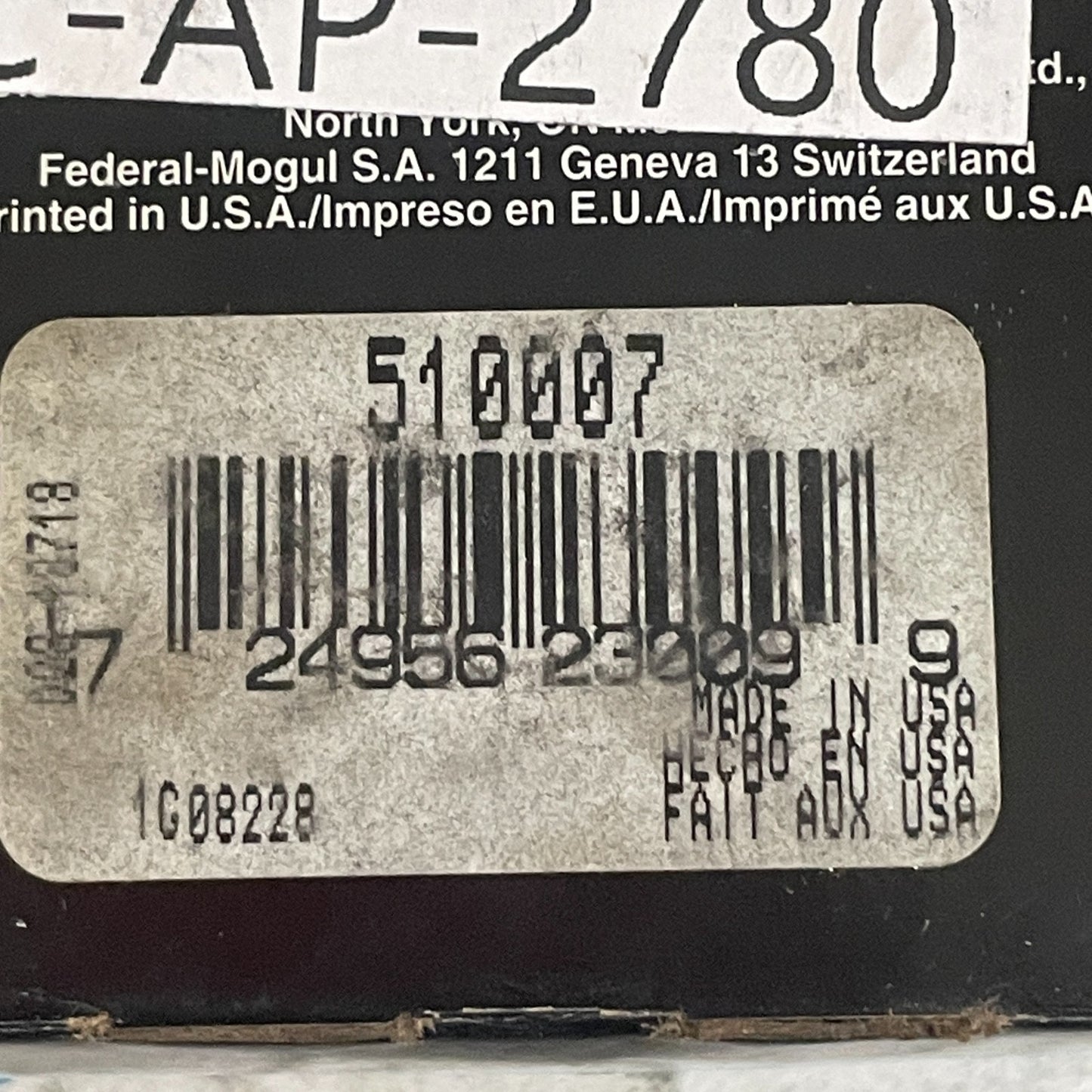 BCA 510007 Wheel Bearing Front 1988-2002 Toyota Corolla