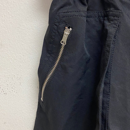 Calia Womens 3.5" Journey Woven Paperbag High Rise Short Pure Black WAX12303