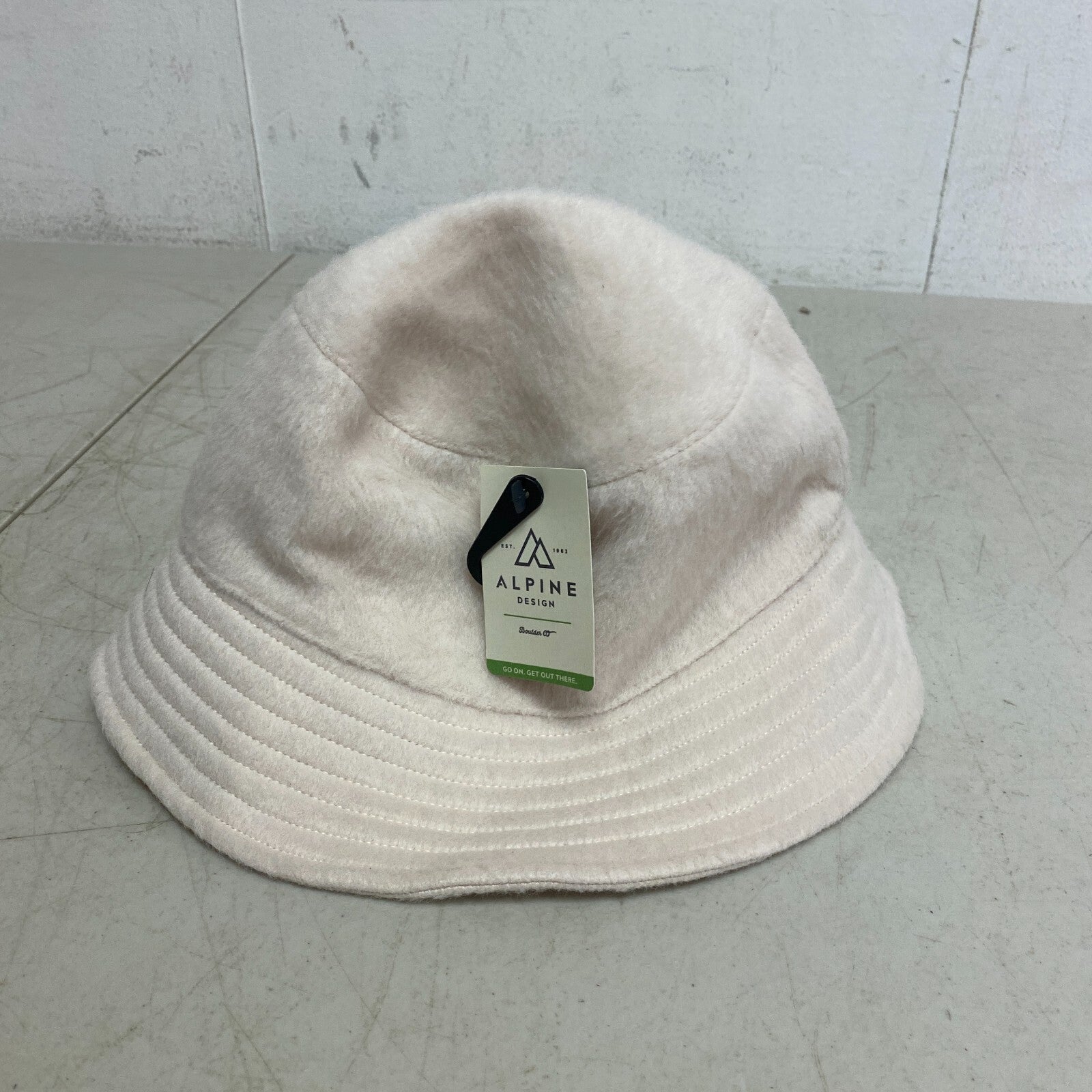 ALPINE DESIGN WOMENS AD W CUTE BRUSHED BUCKT HAT CREAM ONSIZE OSFA ADWA2016
