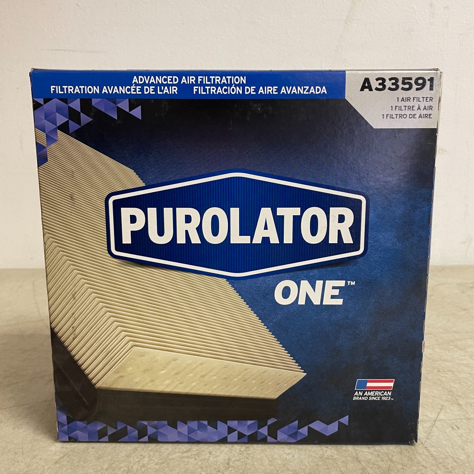 PurolatorONE Engine Air Filter A33591 Blocks 99% Dirt