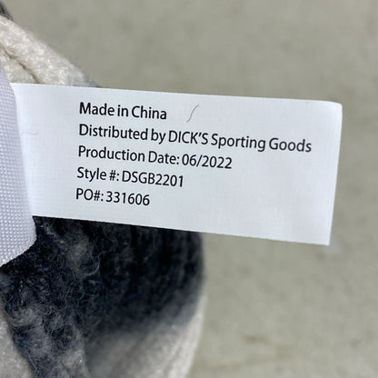 Boys' Tie Dye Beanie Black Stylish Trendy White/Black DSGB2201