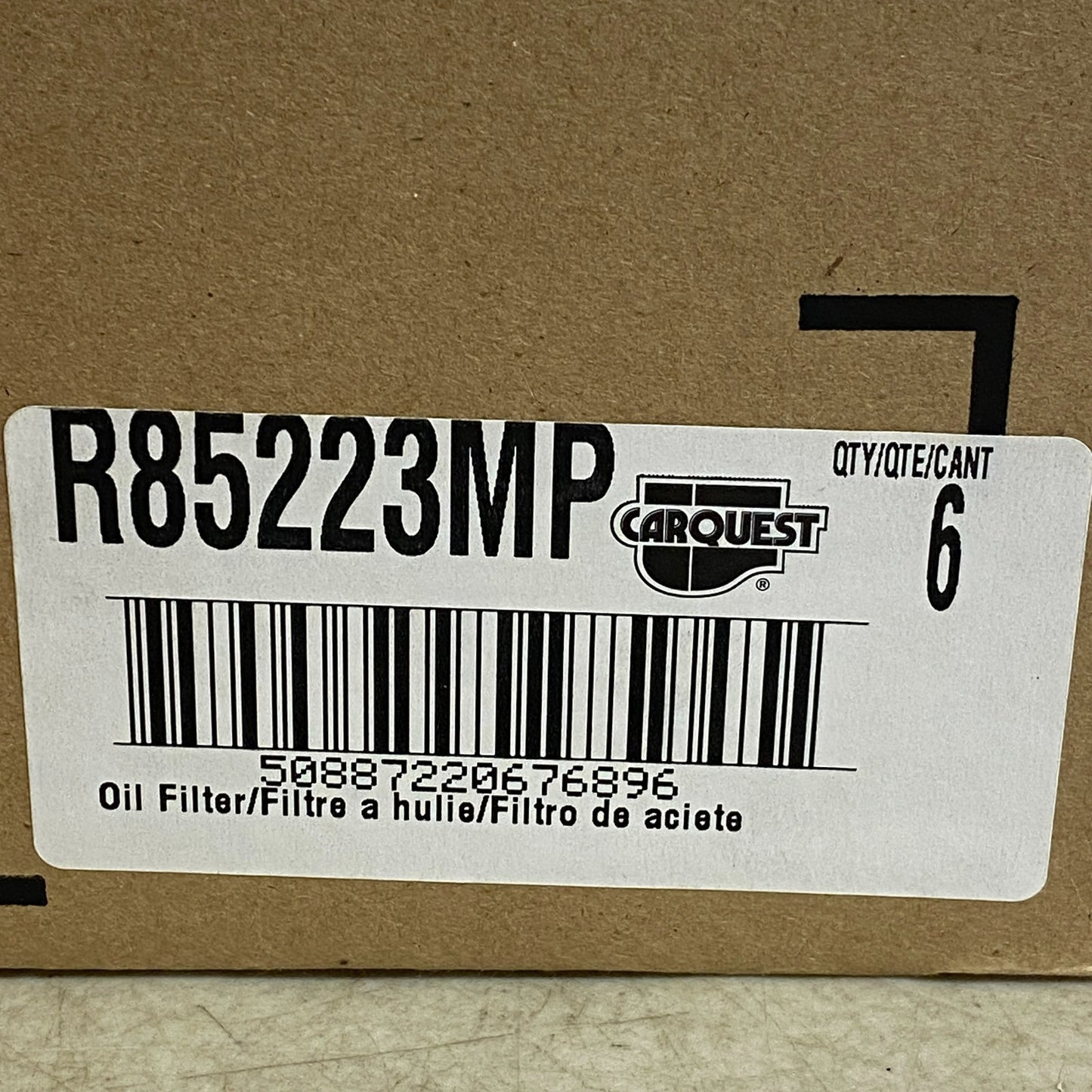 CARQUEST Standard Engine Oil Filter Cellulose Media R85223MP