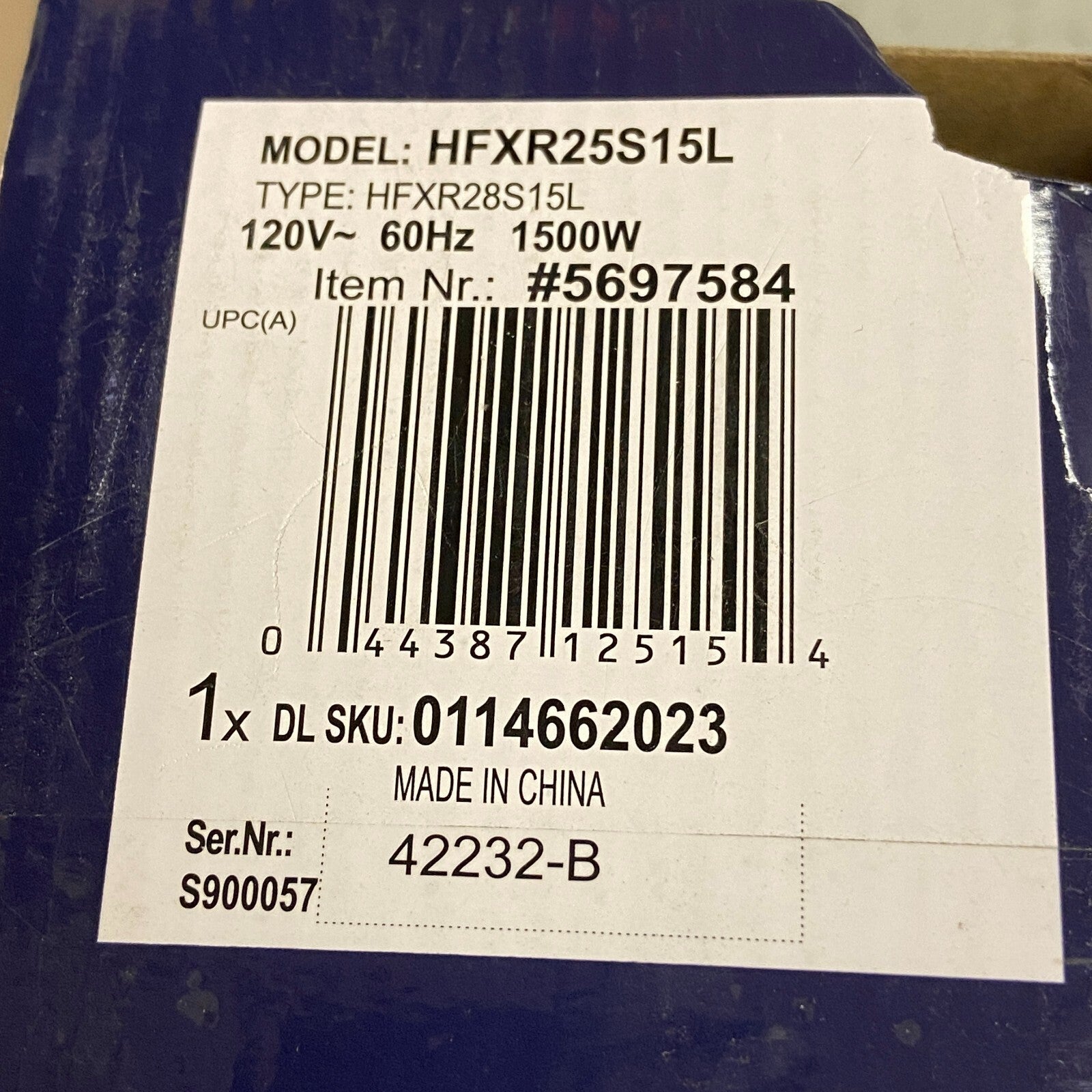 DeLonghi 1500W Ceramic Tower Space Heater w/ Thermostat And Remote