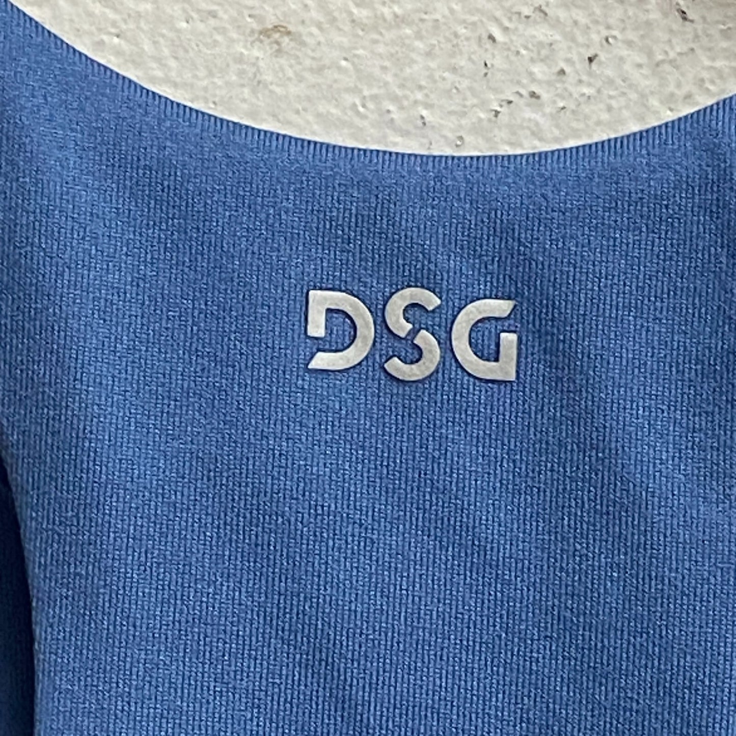 DSG Girls' Shelf Bra Tank Top Basin Blue Sleeveless Solid Racerback DAG23712