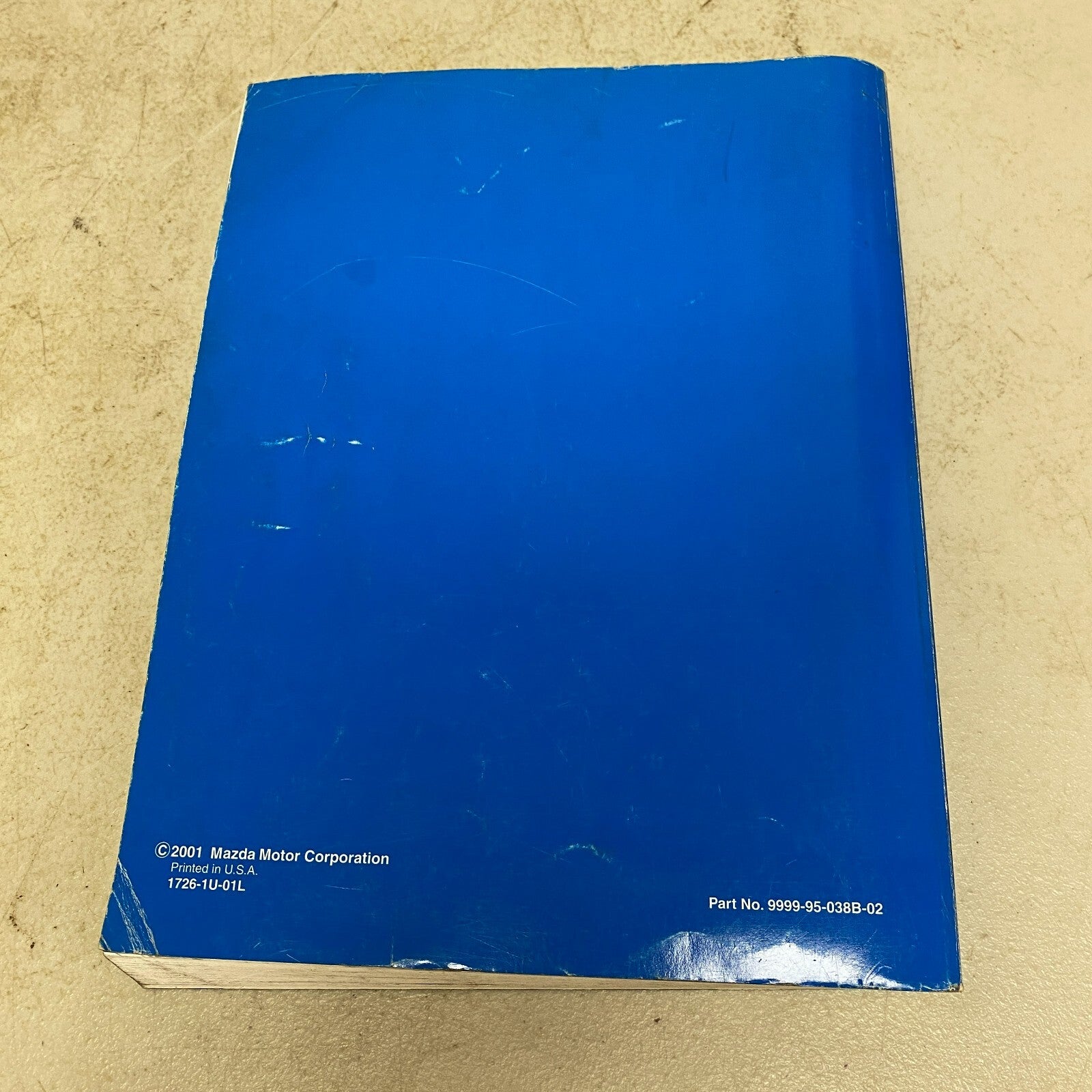 Mazda MPV 2002 Workshop Manual 9999-95-038B-02 , #570-1CP