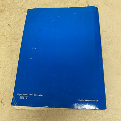 Mazda MPV 2002 Workshop Manual 9999-95-038B-02 , #570-1CP