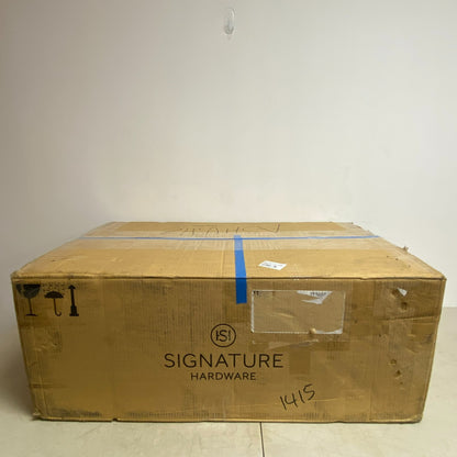 Signature Hardware Totten 33″ Granite Composite Farmhouse Sink Whit SHGR1B3320AW