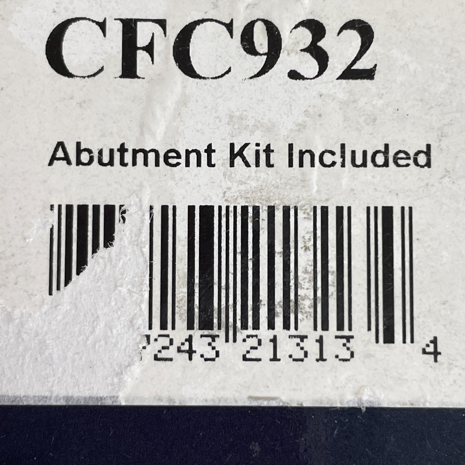 Bendix CFC932 Rear Premium Ceramic Copper-Free Disc Brake Pad Set Quiet