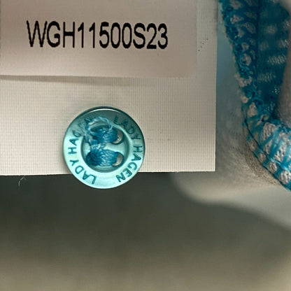 Lady Hagen Jacquard Sleeveless Polo Teal Crush Summer Stylish Trendy WGH11500S23