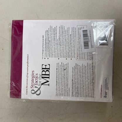 Steven Emanuel's Strategies & Tactics for the MBE (Bar Review) 7th Edition