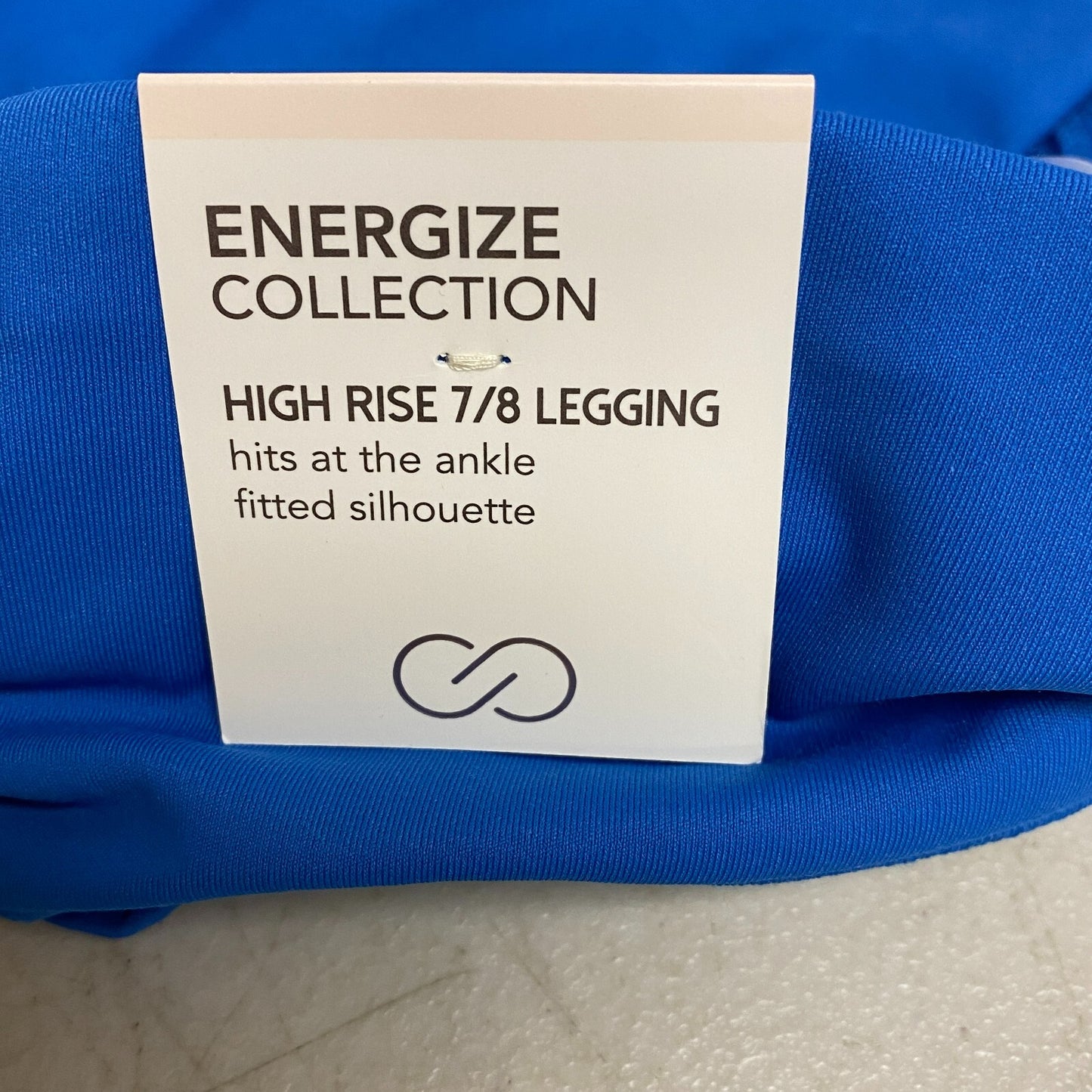 CALIA Women's Energize Mesh 7/8 High Rise Legging Royal Blue Solid WAX12376