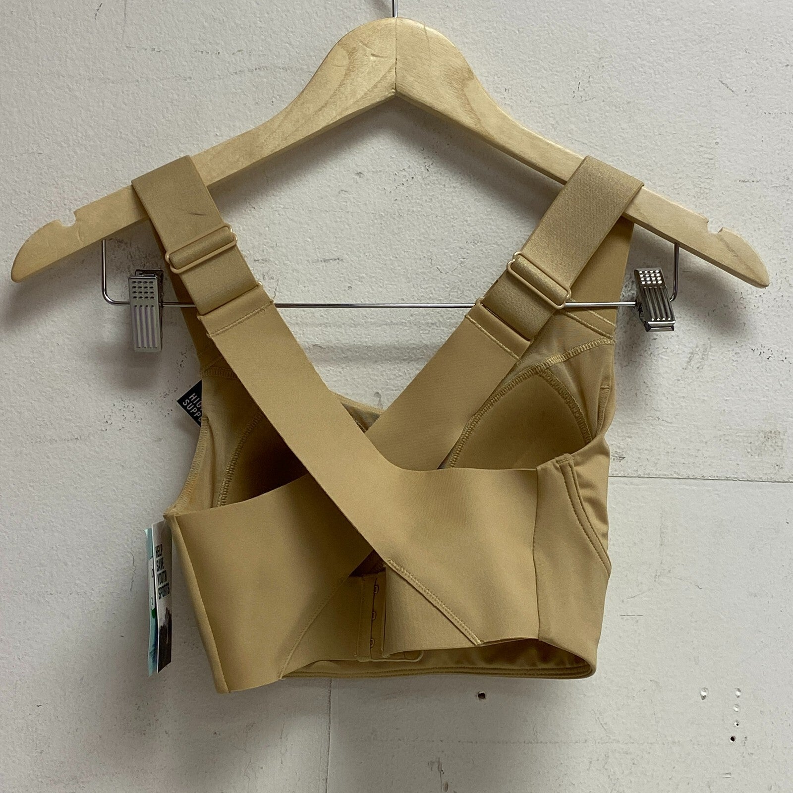 DSG Women's Do It All High Support Sports Bra New Khaki Solid DAW12709