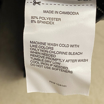 DSG Women's Woven Run Tank Pure Black Athletic Racerback Sleeveless DAW13208