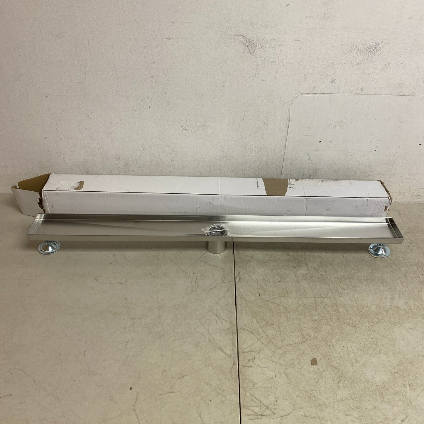 Signature Hardware 36" Cohen Linear Tile-In Shower Drain - Brushed Stainless SS