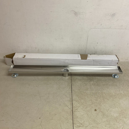 Signature Hardware 36" Cohen Linear Tile-In Shower Drain - Brushed Stainless SS