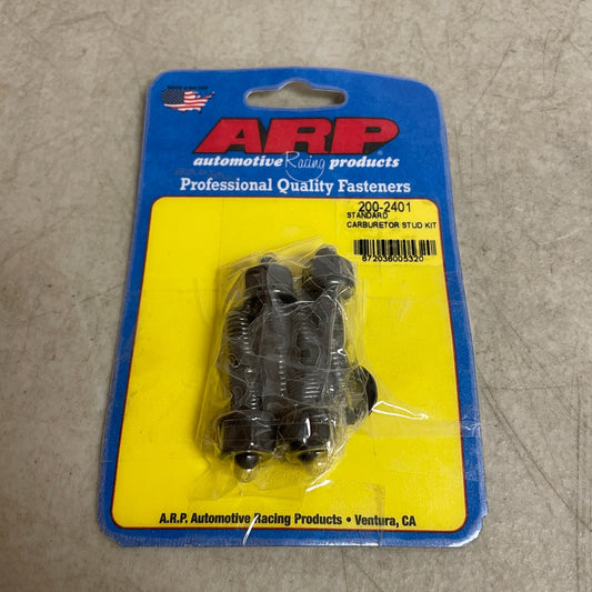 ARP Carburetor Stud Kit 5/16" x 1.700" Black Oxide Set of 4 Model 200-2401