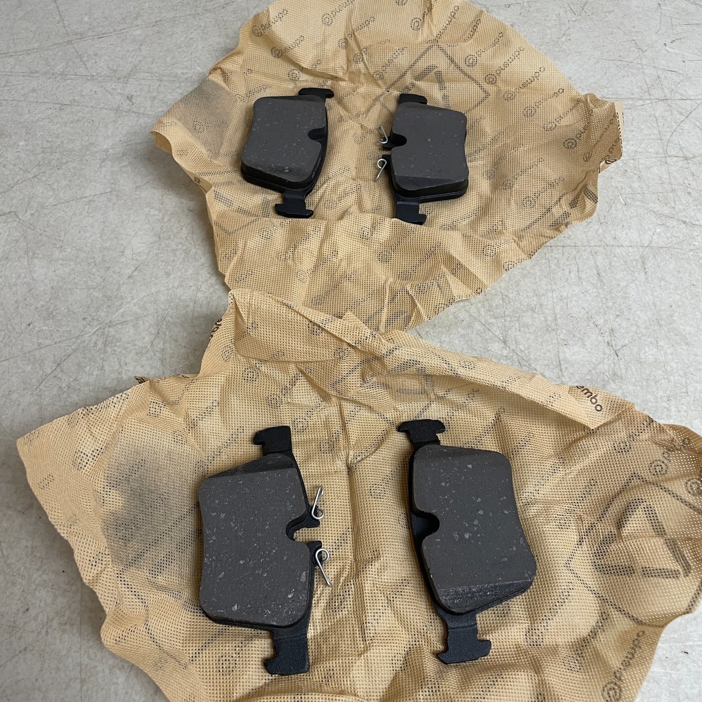 Brembo P86029N Premium Ceramic Rear Disc Brake Pad Set Low Dust