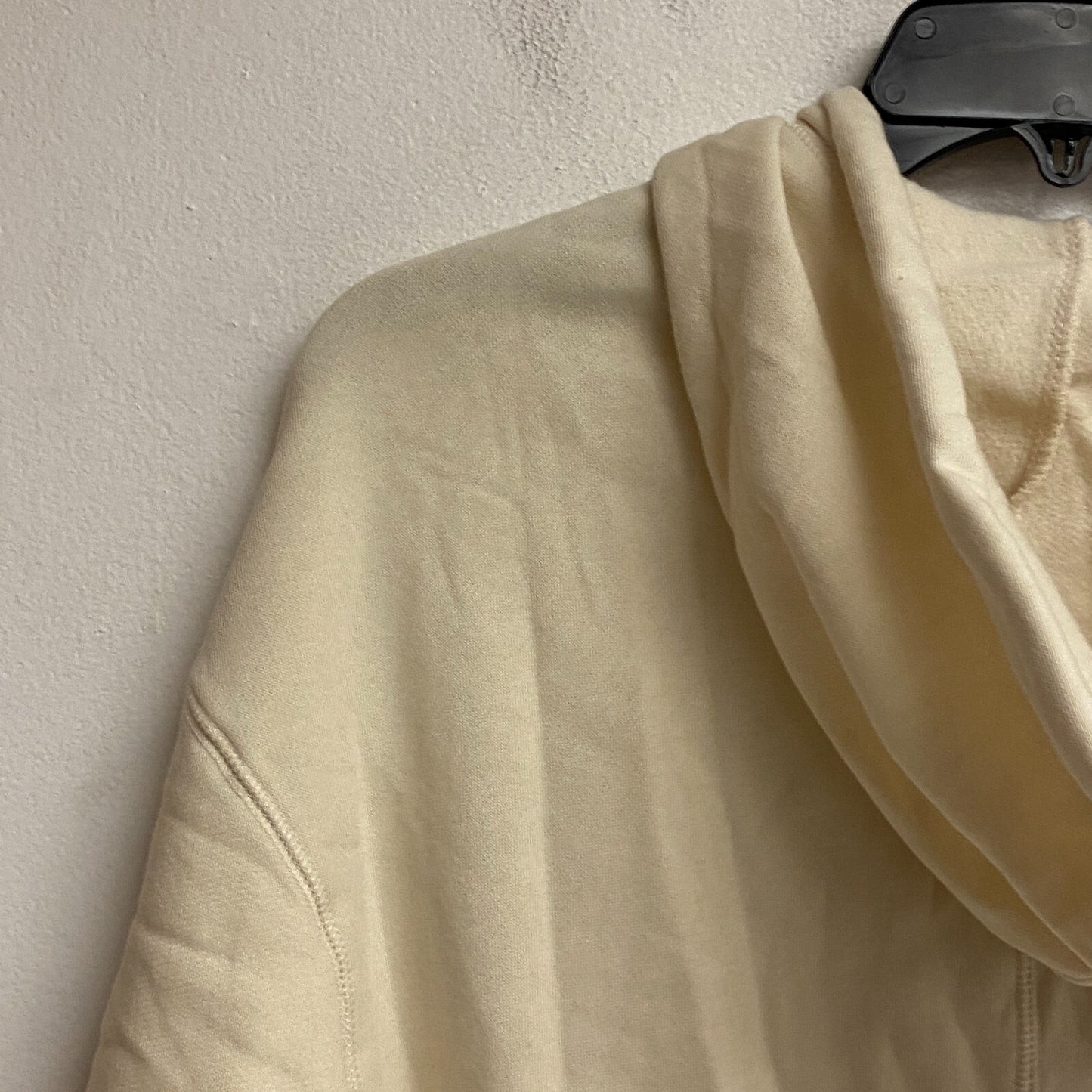 Arizona Jean Co. Women's Cropped Zip Up Hoodie Size Small Color: White Cap