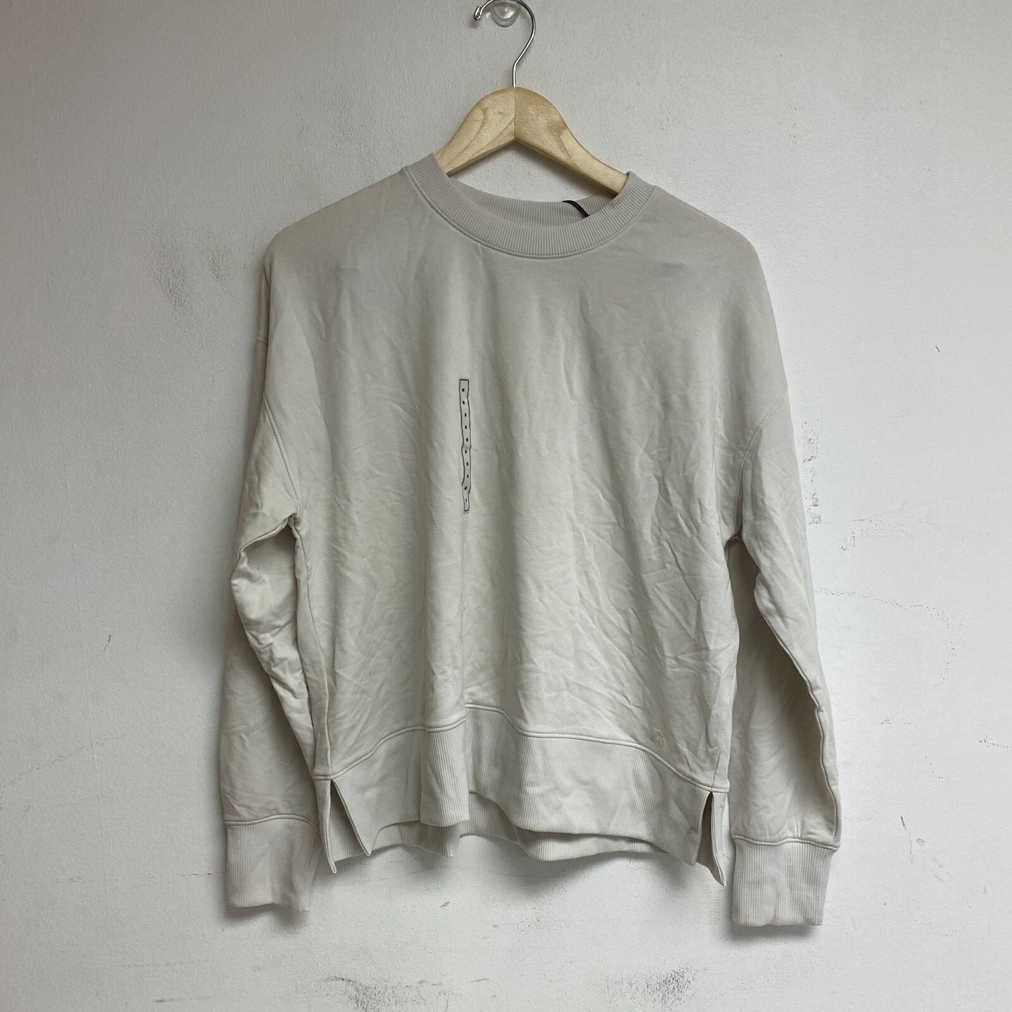 Alpine Design Women's W AD Panorama Crew Sweatshirt Cloud White ADW13660 New!