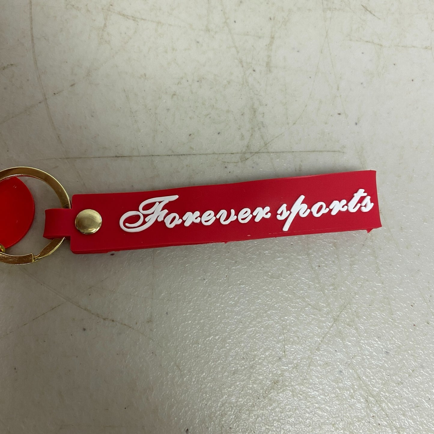 Assorted Silicone Air Jordan 1 Bred Keychain Accessory