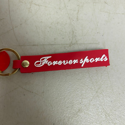 Assorted Silicone Air Jordan 1 Bred Keychain Accessory