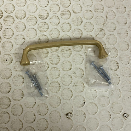 Signature Hardware 5-1/8" Orvin Brass Cabinet Pull - Satin Brass SH551072SB