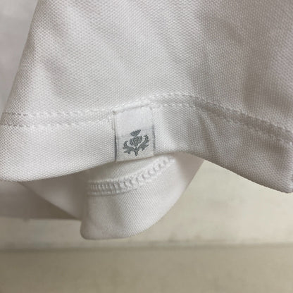 Walter Hagen Women's Pique Rib Trim Short Sleeve Golf Polo White/ Black WGH11503