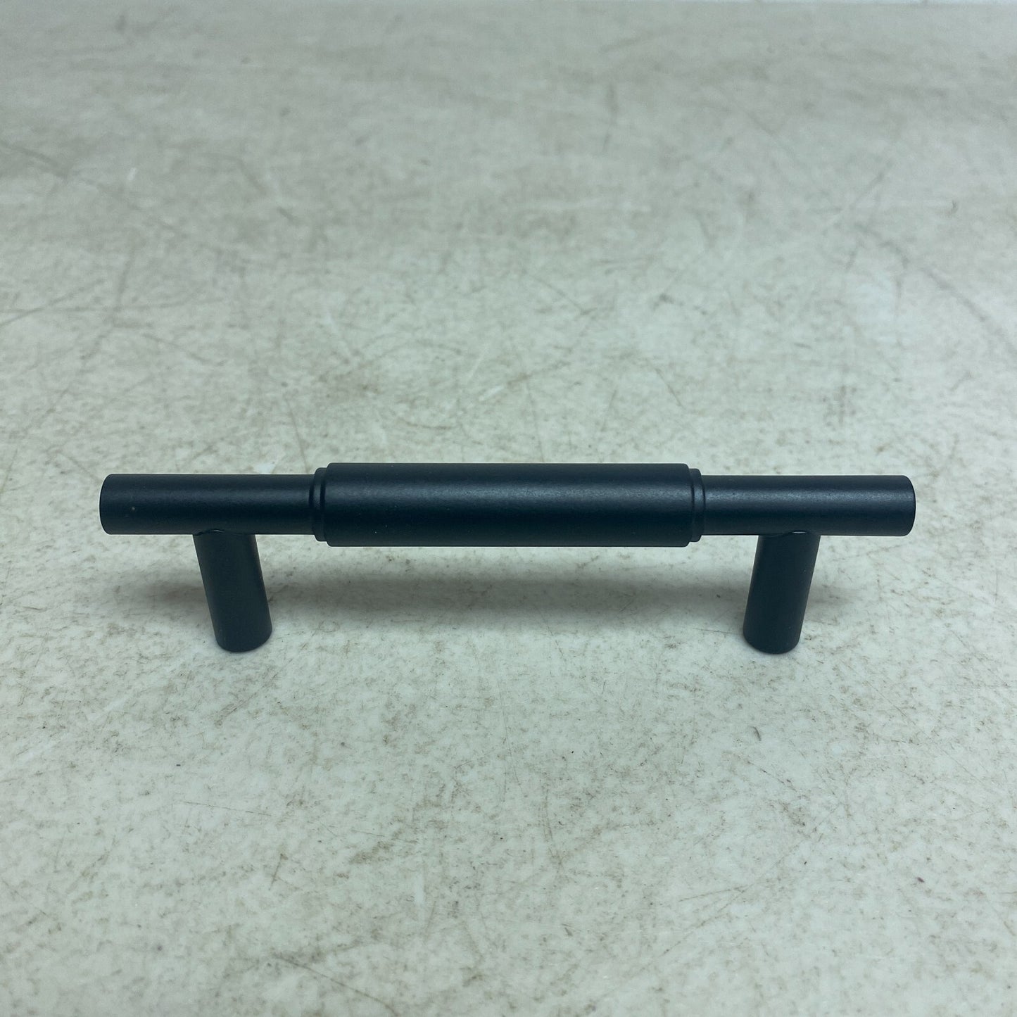 Signature Hardware 3-3/4'' Colmar Solid Brass Cabinet Pull - Matte Black