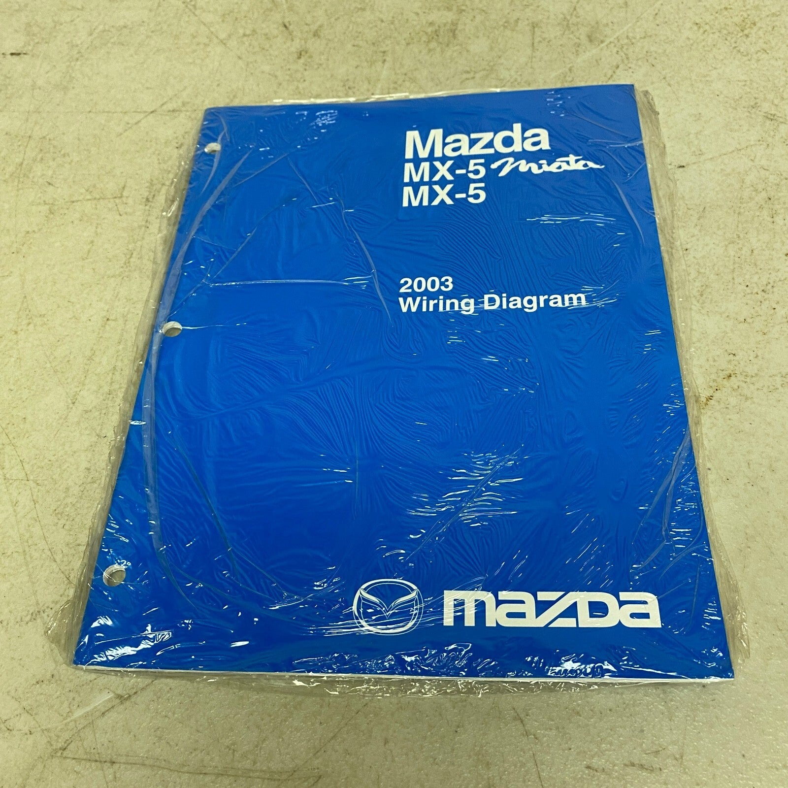 Mazda MX-5 Miata; MX-5 2003 Wiring Diagram 9999-95-026G-03 , #564-1CP