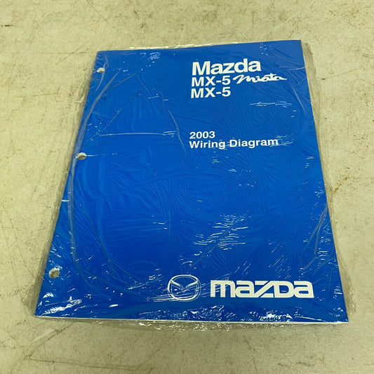 Mazda MX-5 Miata; MX-5 2003 Wiring Diagram 9999-95-026G-03 , #564-1CP