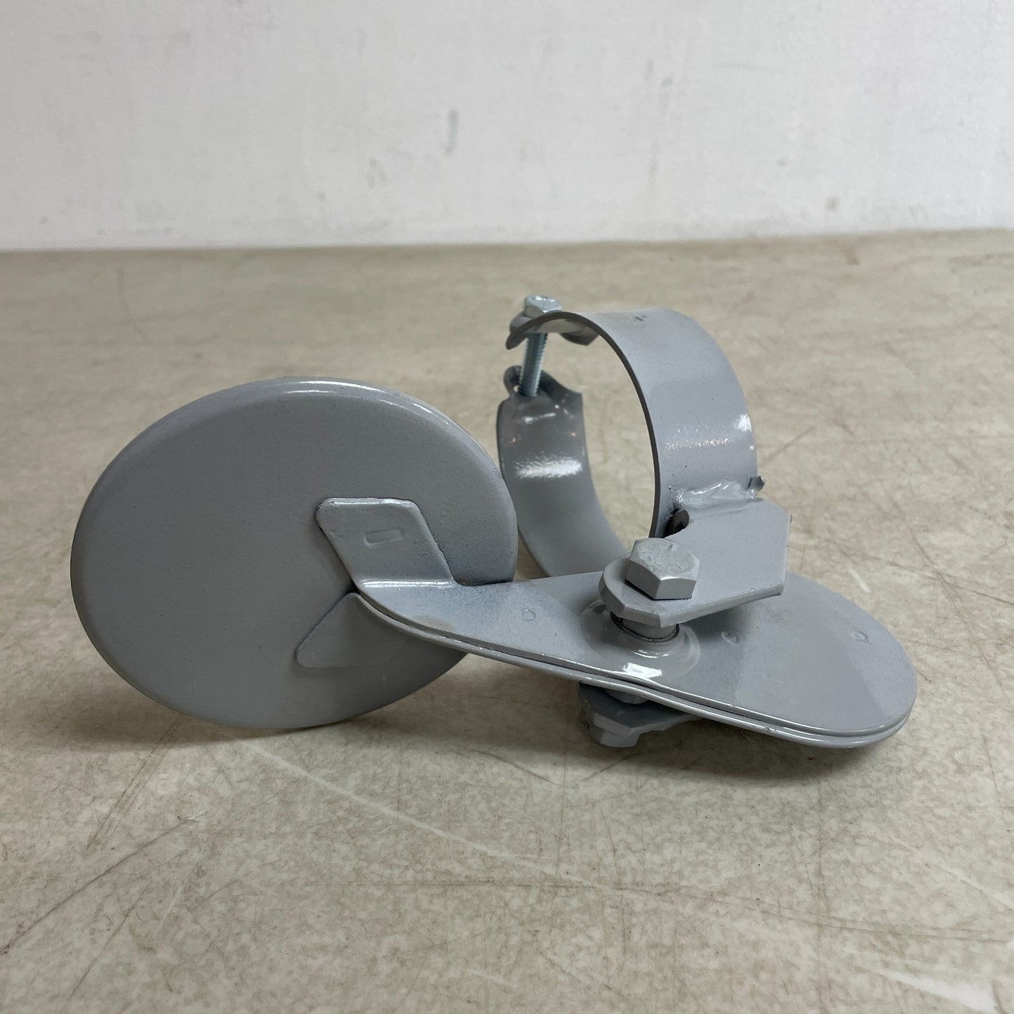 ANTHES 44Z123 Exhaust Rain Cap Steel Gray Powder-Coated Bolt Mount Heavy Duty