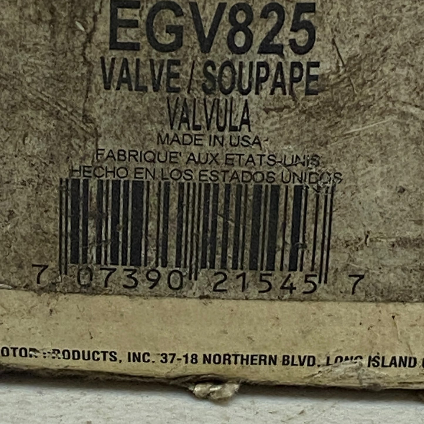 Exhaust Gas Recirculation (EGR) Valve-VIN: R Standard EGV825
