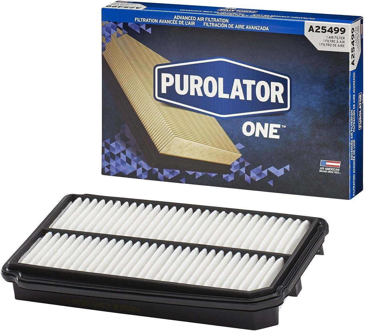 PUROLATORONE Engine Air Filter Panel White Model A25499