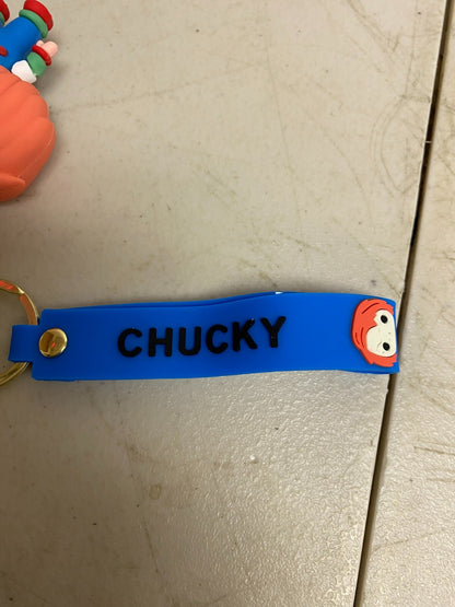 Assorted Silicone Chucky the Killer Doll Keychain Accessory