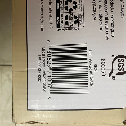 allen + roth Emeryson 17.75-in 3-Light Matte Black Transitional Vanity Light