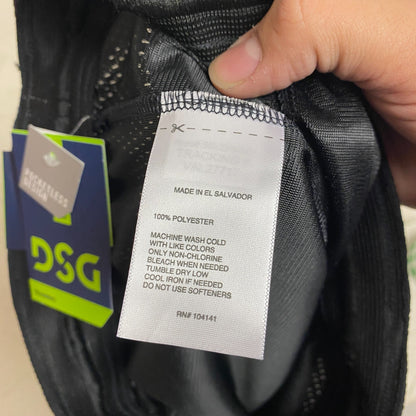 DSG Boys Training Pocketless Design Mesh Short Athletic Fit Pure Black DAB13108