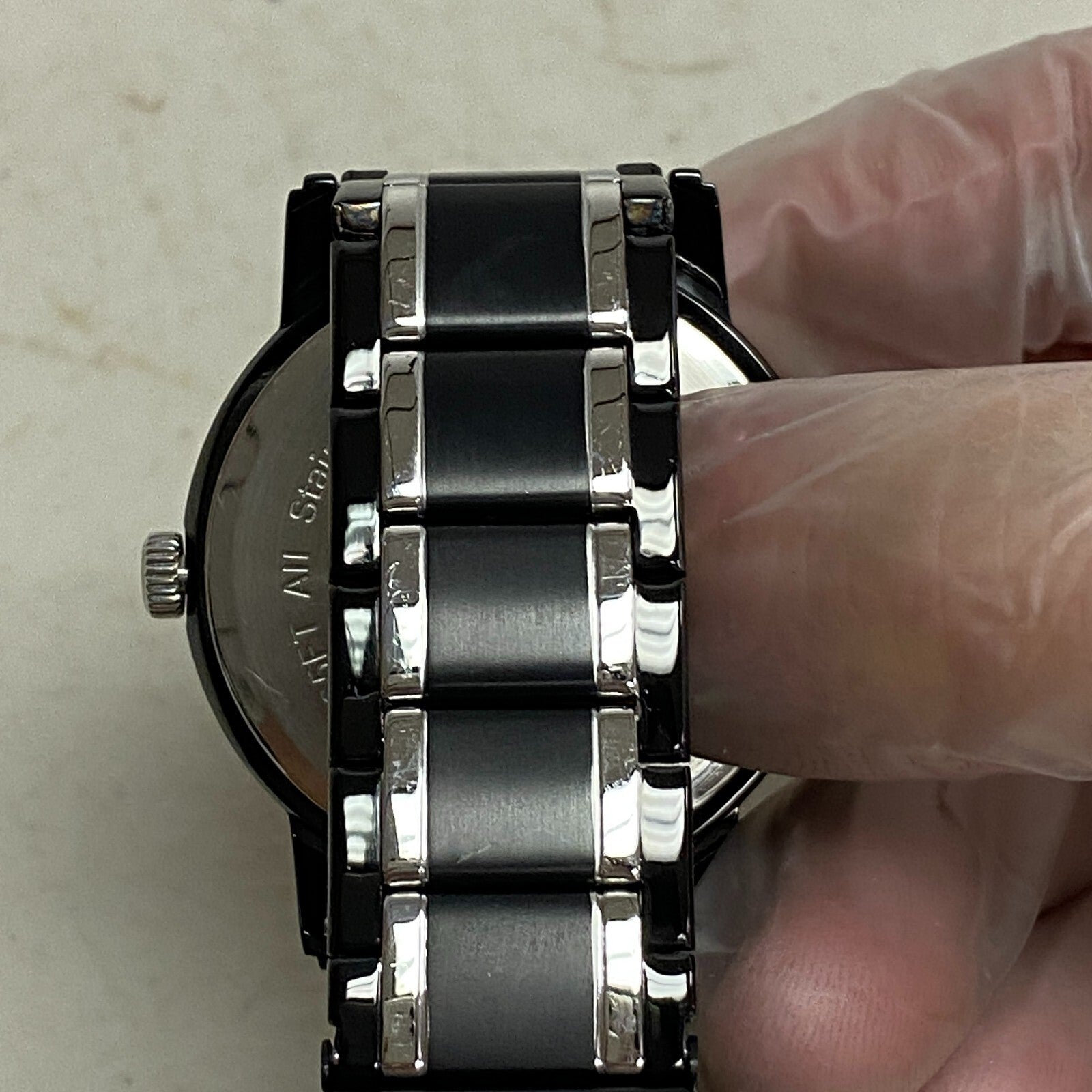 Armitron Men PC33 Dual Tone Stainless Steel Analog Quartz 42mm Watch 20/4935TB