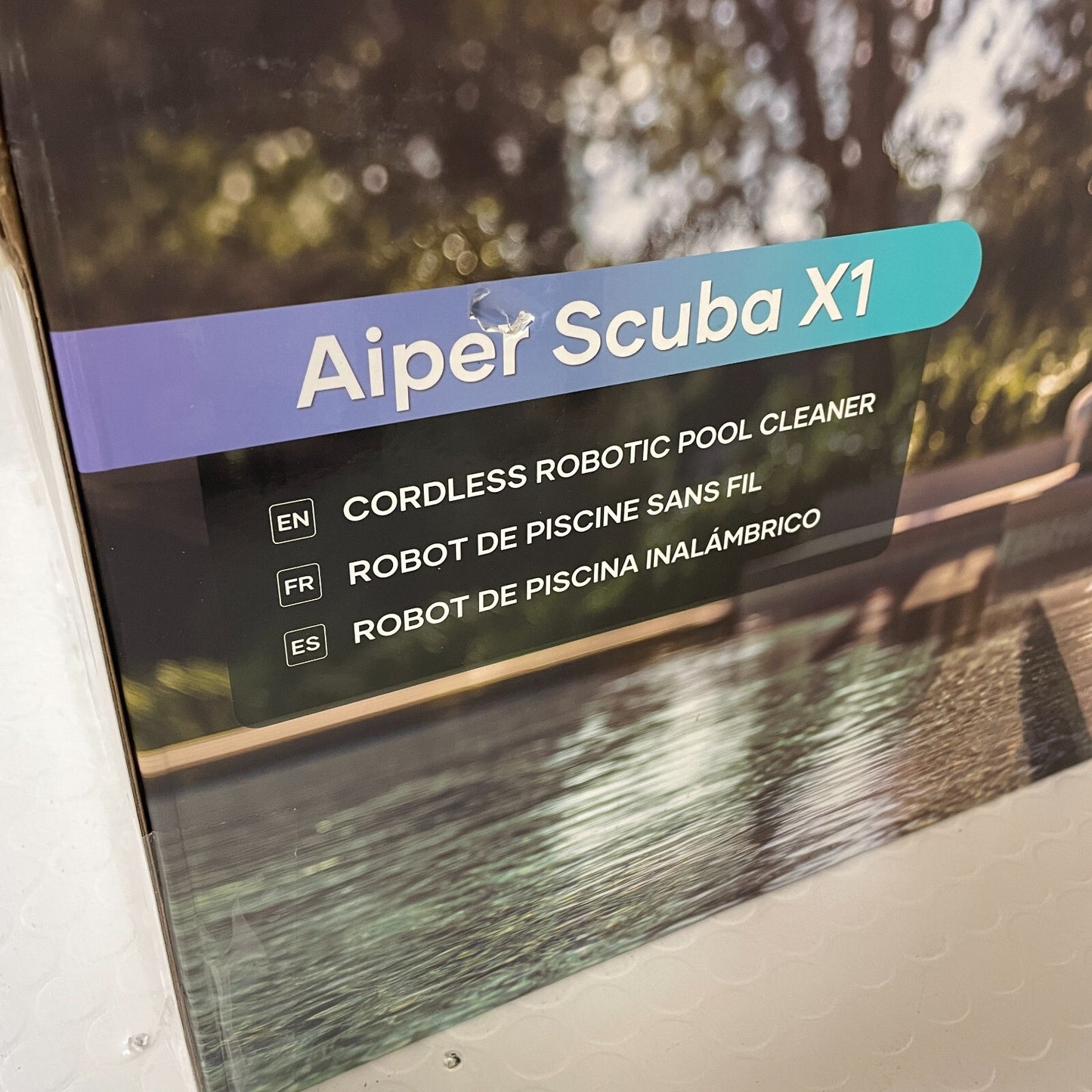 AIPER Scuba X1 Cordless Robotic Pool Cleaner 6600 GPH High-Power Suction