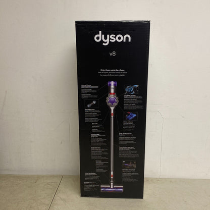 Dyson V8 Cordless Stick Vacuum Cleaner for Pet Hair Silver/Nickel 400473‑01 NEW