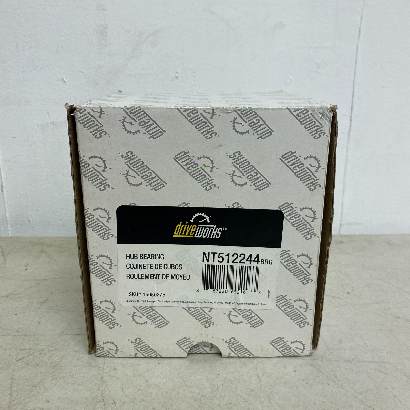 DRIVEWORKS Rear Wheel Hub & Bearing Assembly Steel Sealed Model NT512244