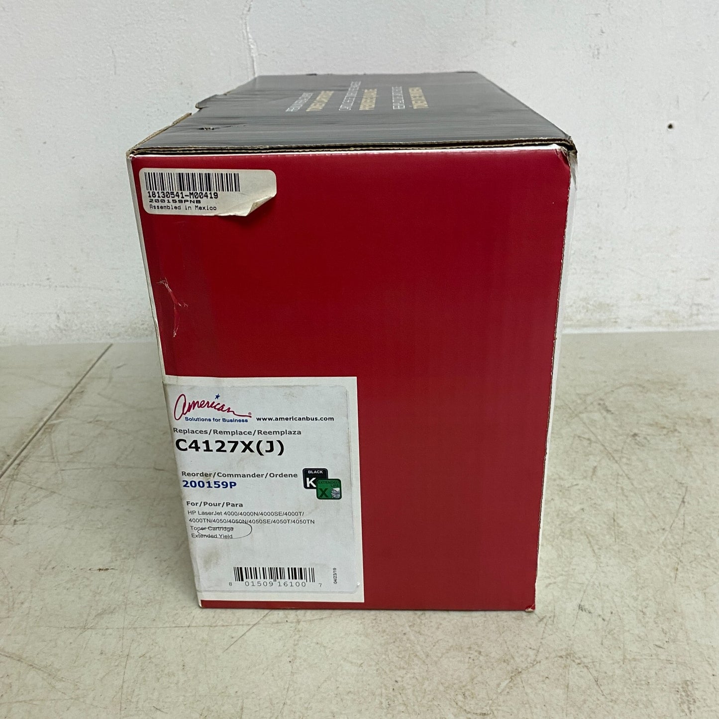 American Solutions for Business Premium Replacement Toner Cartridge C4127X(J)